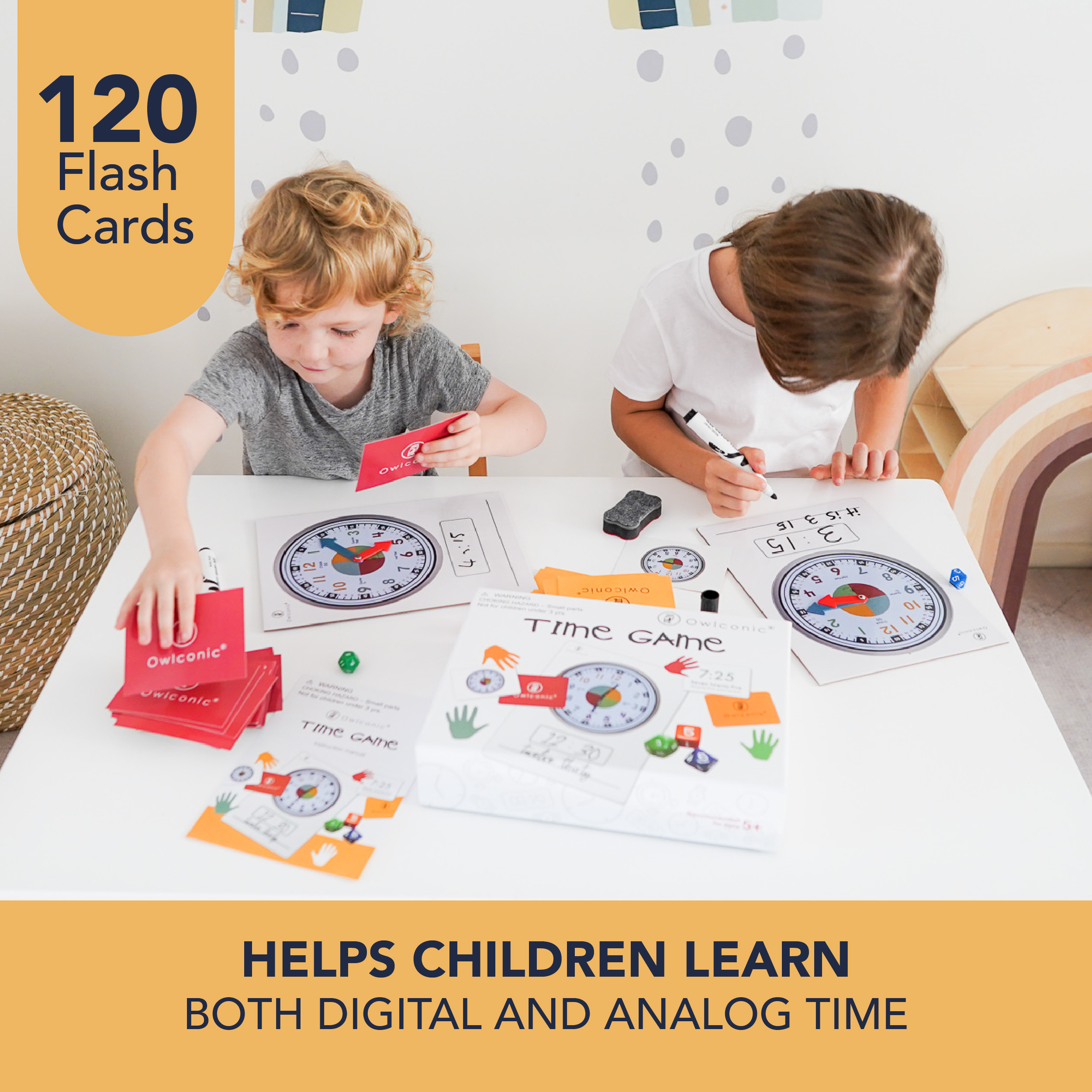 Analogue and Digital Flash Cards