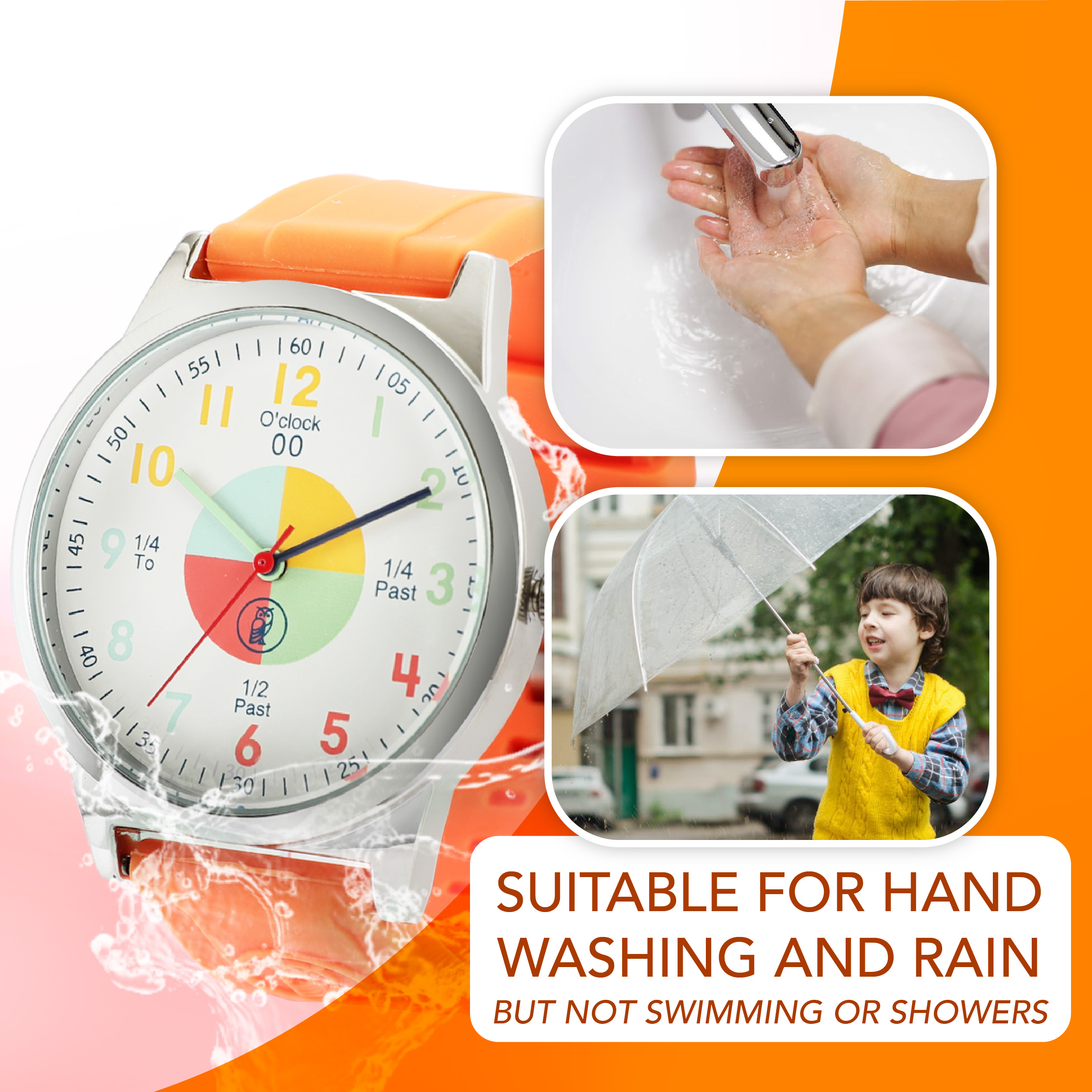 Water Resistant Kids Watch